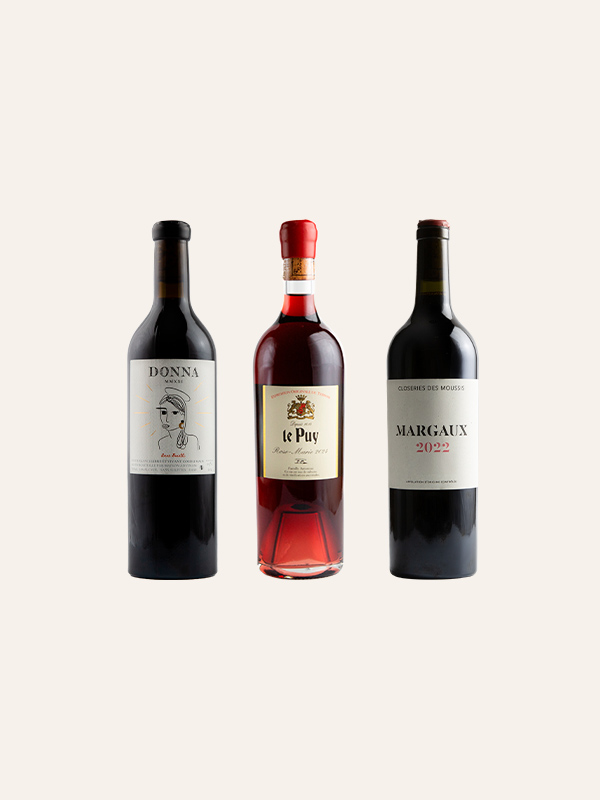 Box « Réserve Raisins bleus » (3 bouteilles)